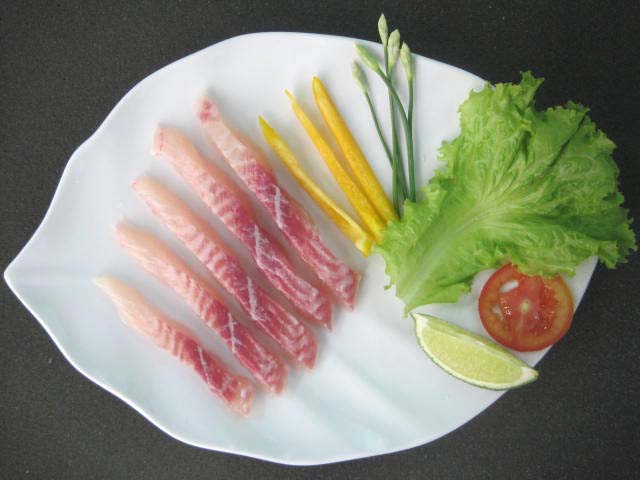 Slice Cut Redmeat-ON Pangasius Fish Fillets
