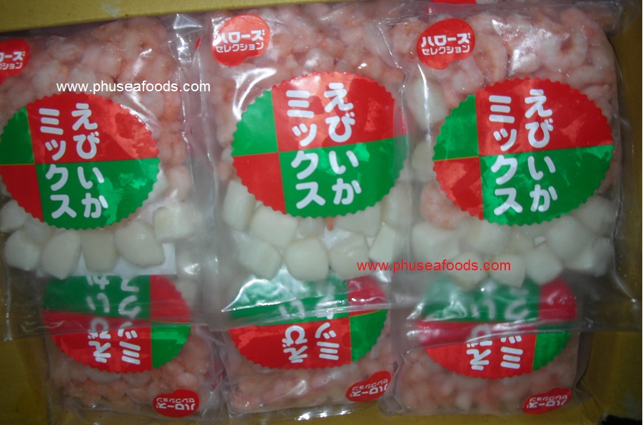 Seafood-mixed with Shrimp Squid