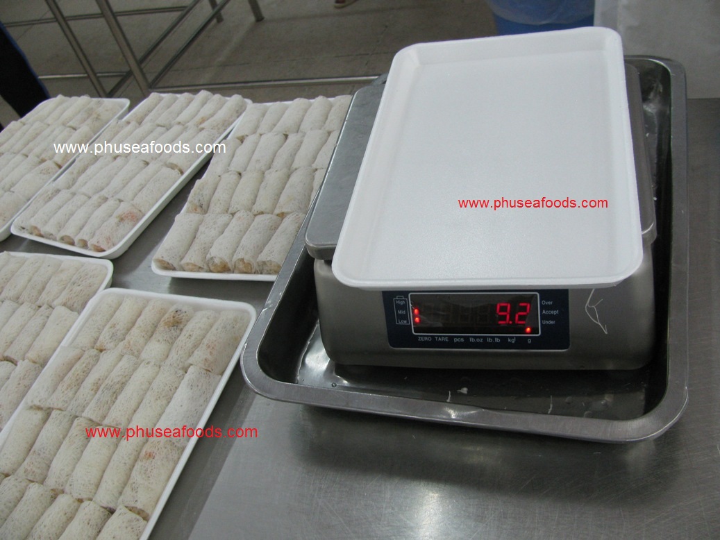 Springroll Rice Net Shrimp & Crab_500gr on production step_Pic. 3